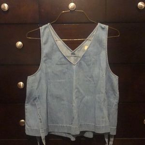 Denim top